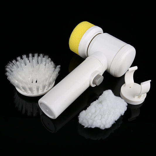 2024 New Electric Spin Scrubber,Bathroom Cleaning Brush Power Scrubber With 5 Replaceable Brush Heads, Electric Cleaning Brush